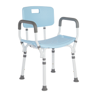 Bath Bench with Arms and Back